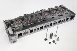 Testa cilindri assemblata